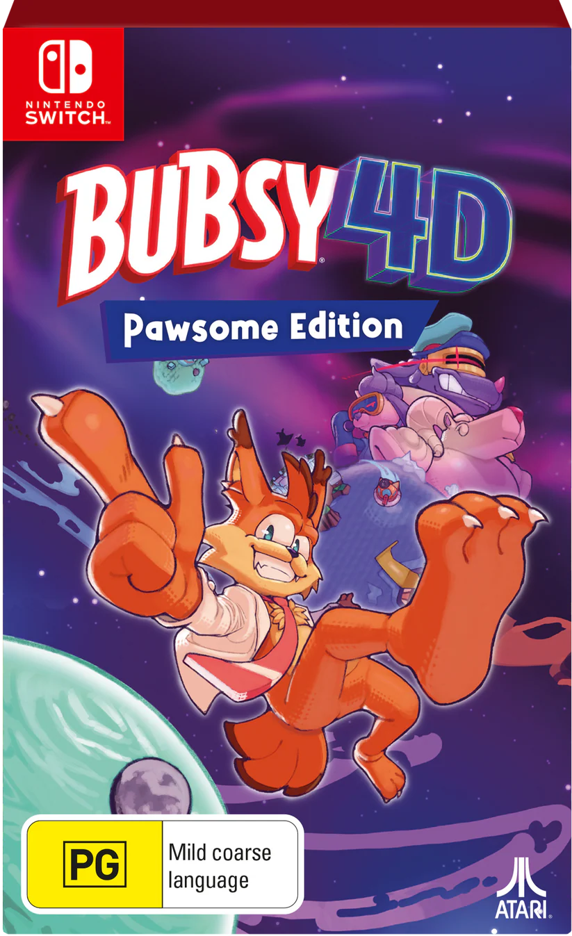 Bubsy 4D Pawsome Edition - Nintendo Switch