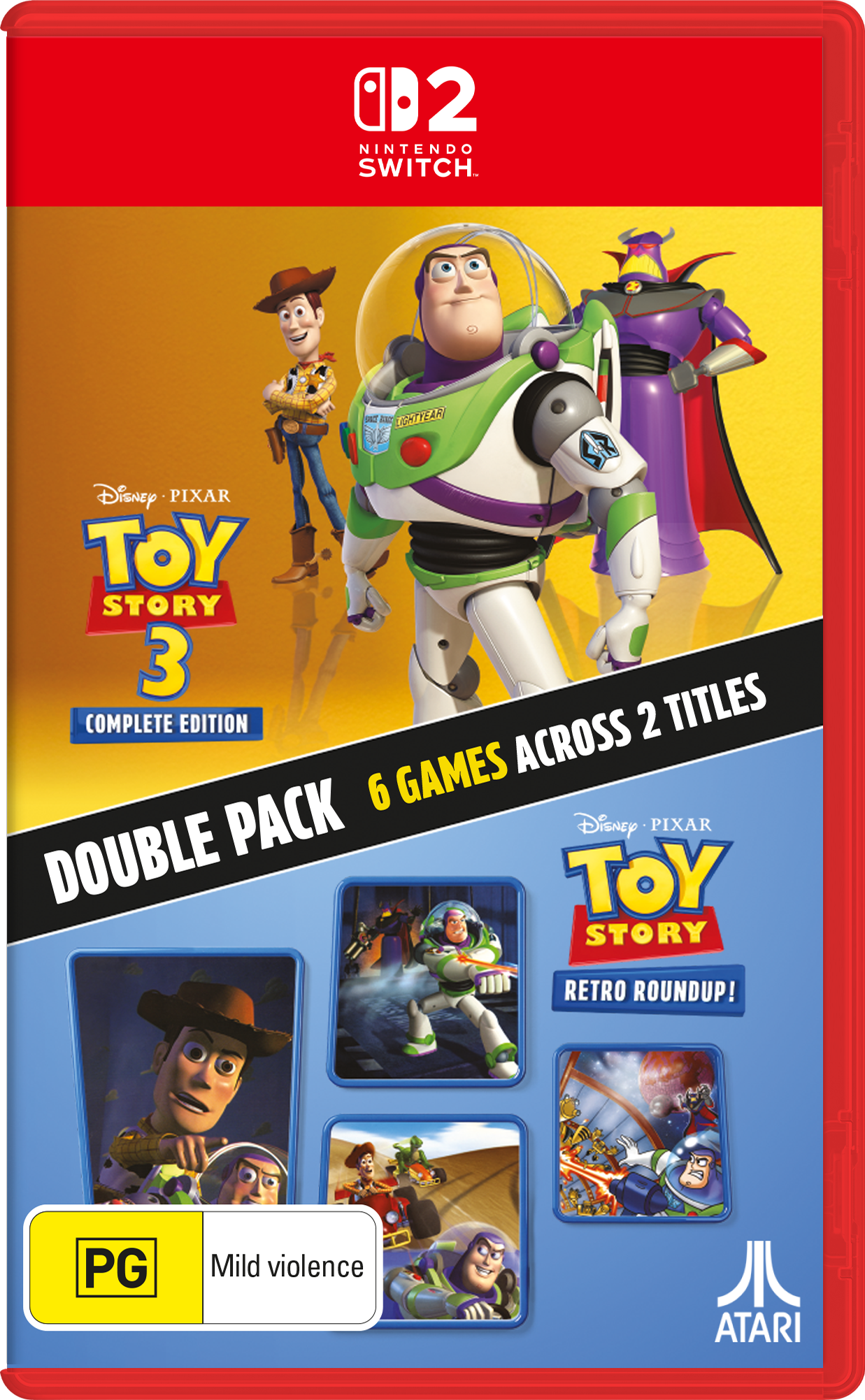 Toy Story Retro Roundup + Toy Story 3 Complete Edition Double Pack - Nintendo Switch 2