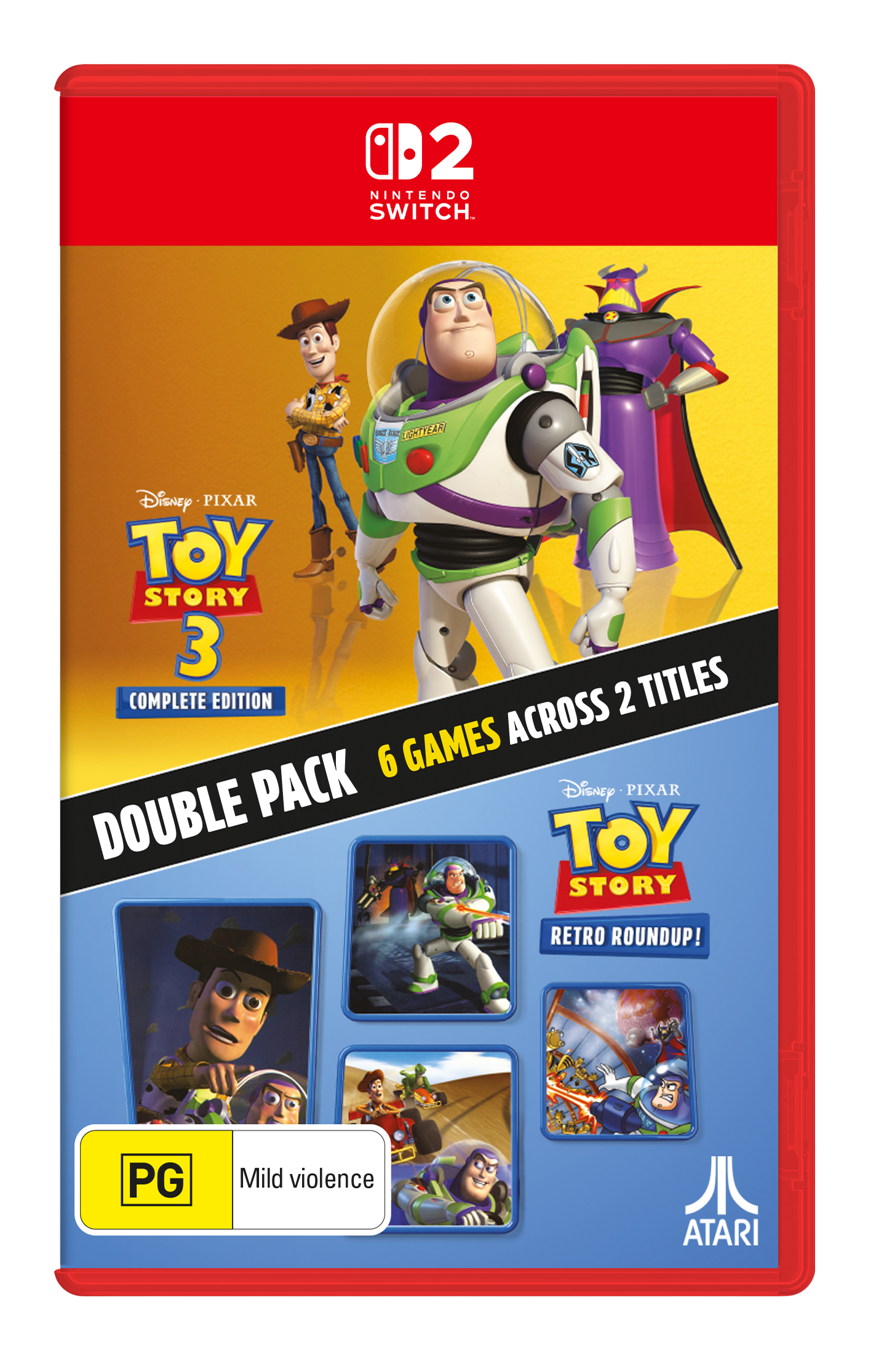 Toy Story Retro Roundup + Toy Story 3 Complete Edition Double Pack - Nintendo Switch 2
