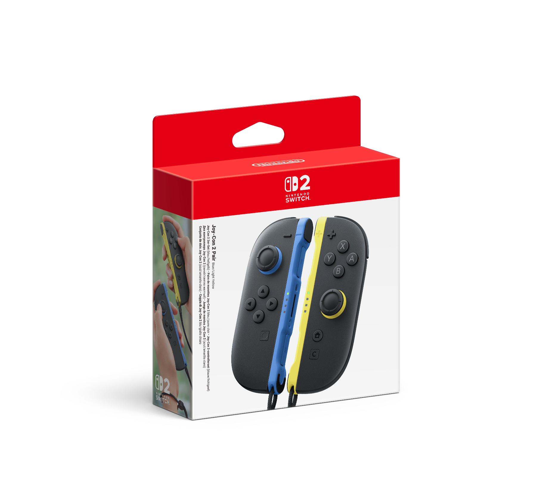 Nintendo Switch 2 Joy Con 2 Pair (Blue/Light Yellow)