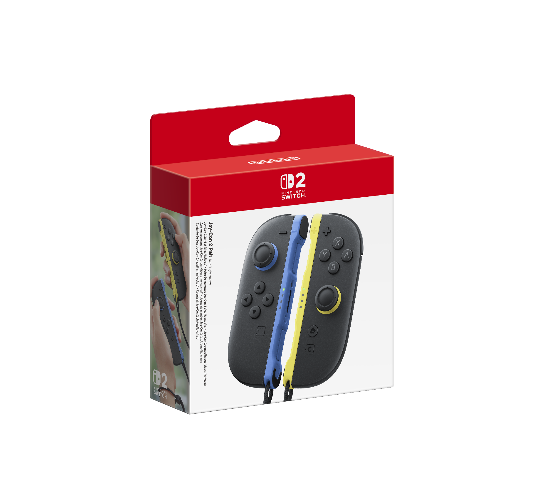 Nintendo Switch 2 Joy Con 2 Pair (Blue/Light Yellow)