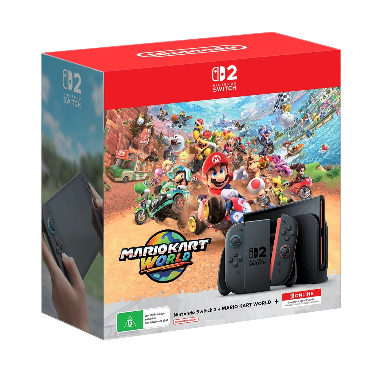 Nintendo Switch 2 Console + Mario Kart World Bundle