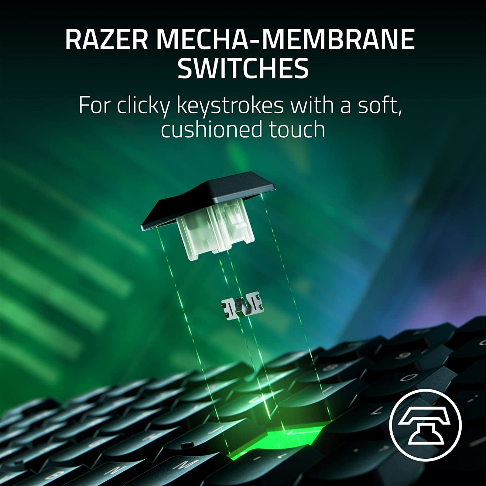 Razer Ornata V3 Tenkeyless - Low Profile Gaming Keyboard