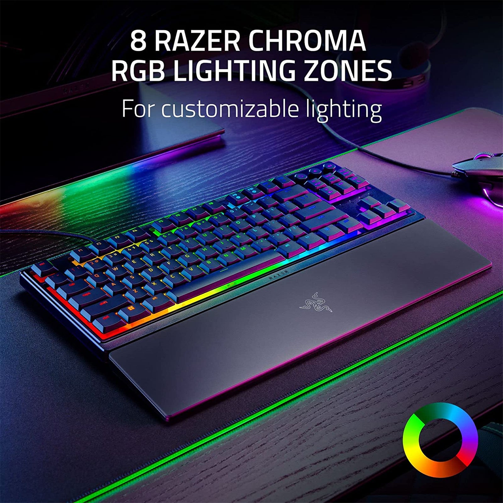 Razer Ornata V3 Tenkeyless - Low Profile Gaming Keyboard