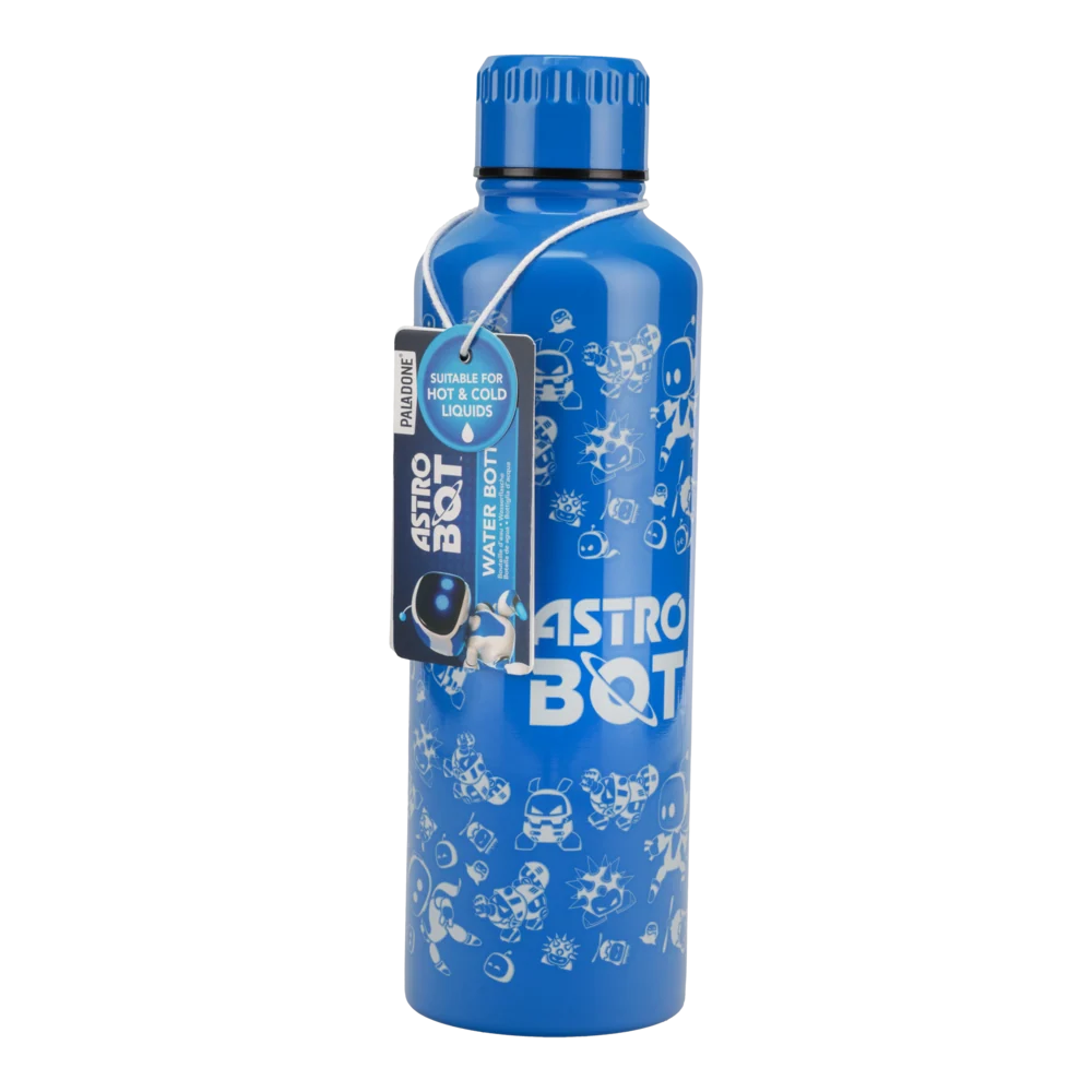 Astro Bot Metal Water Bottle