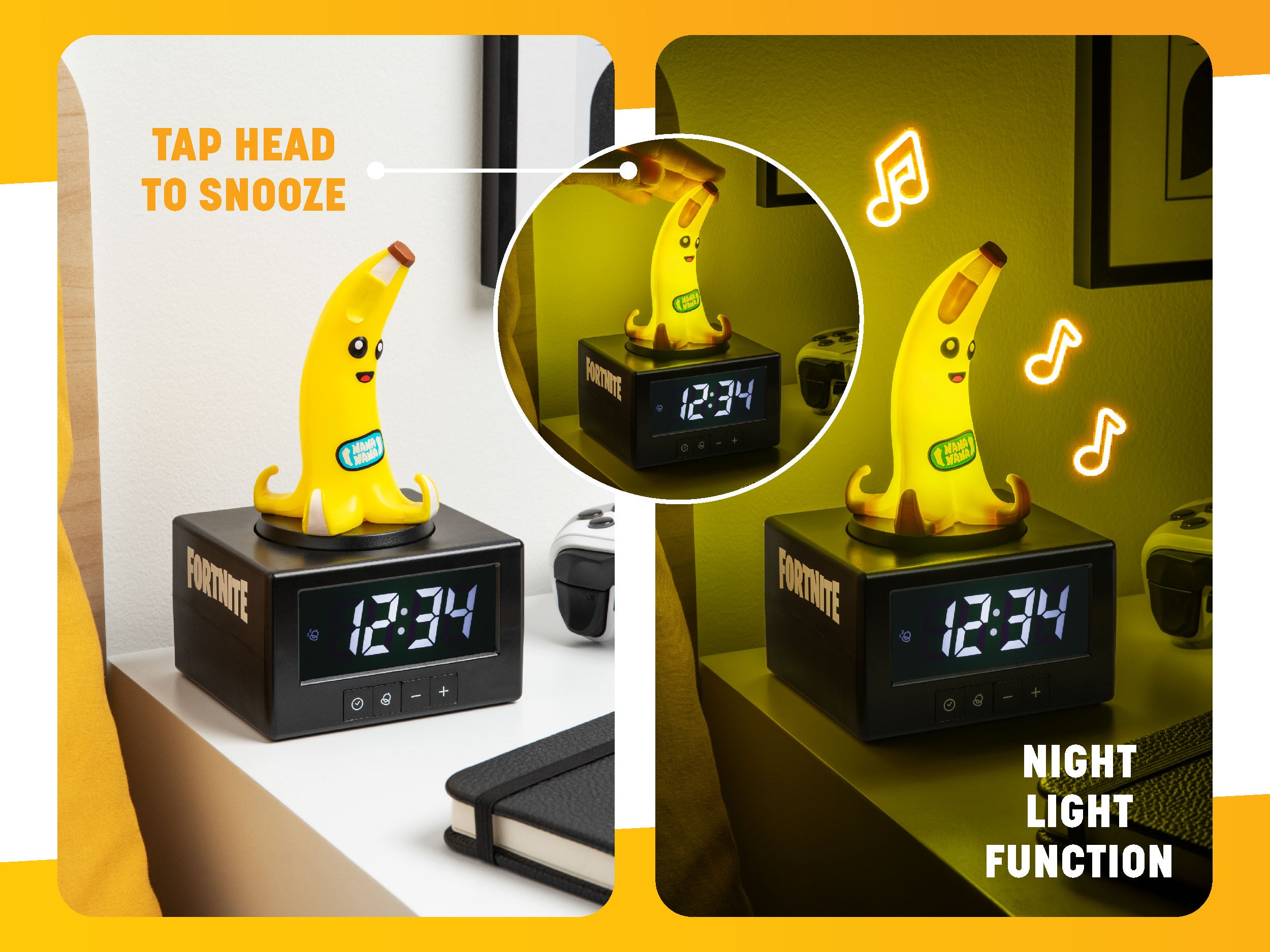 Fortnite Peely Icon Alarm Clock