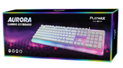 Playmax Aurora Keyboard - White