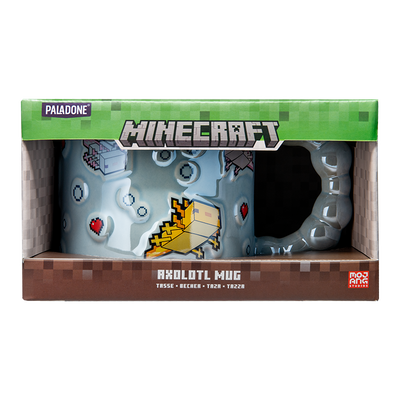 Minecraft Axolotl Bubble Shaped Mug