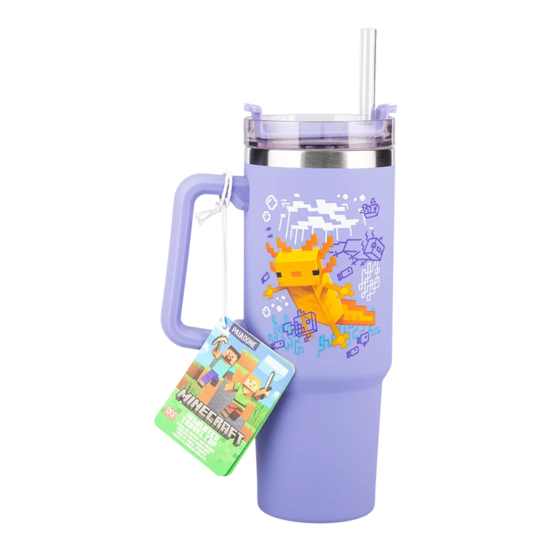 Minecraft Purple Travel Cup (900mls)