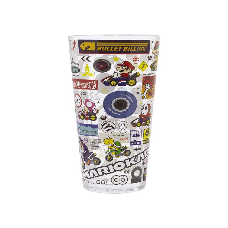 Mario Kart Glass