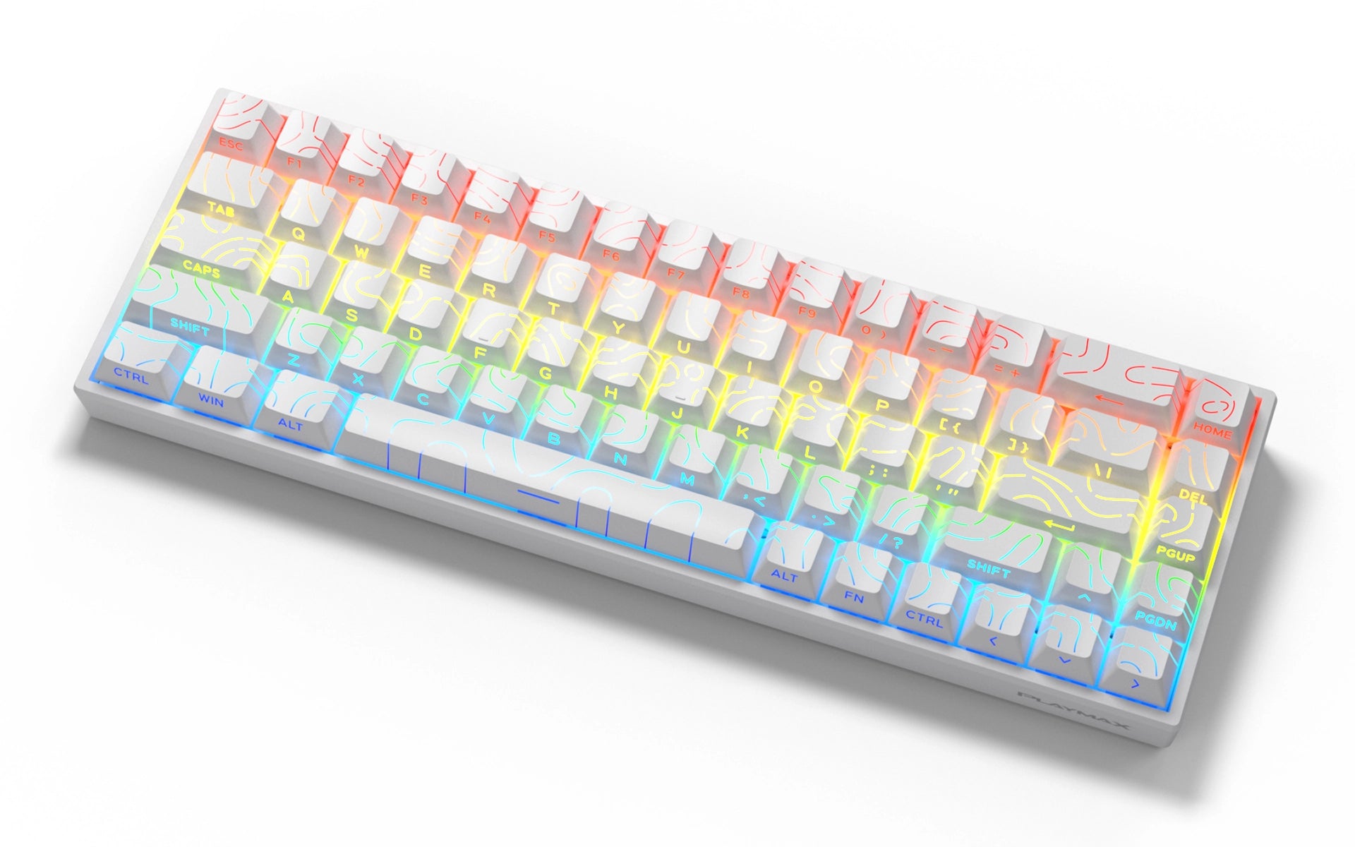 Playmax Mini Mechanical Gaming Keyboard - Topo