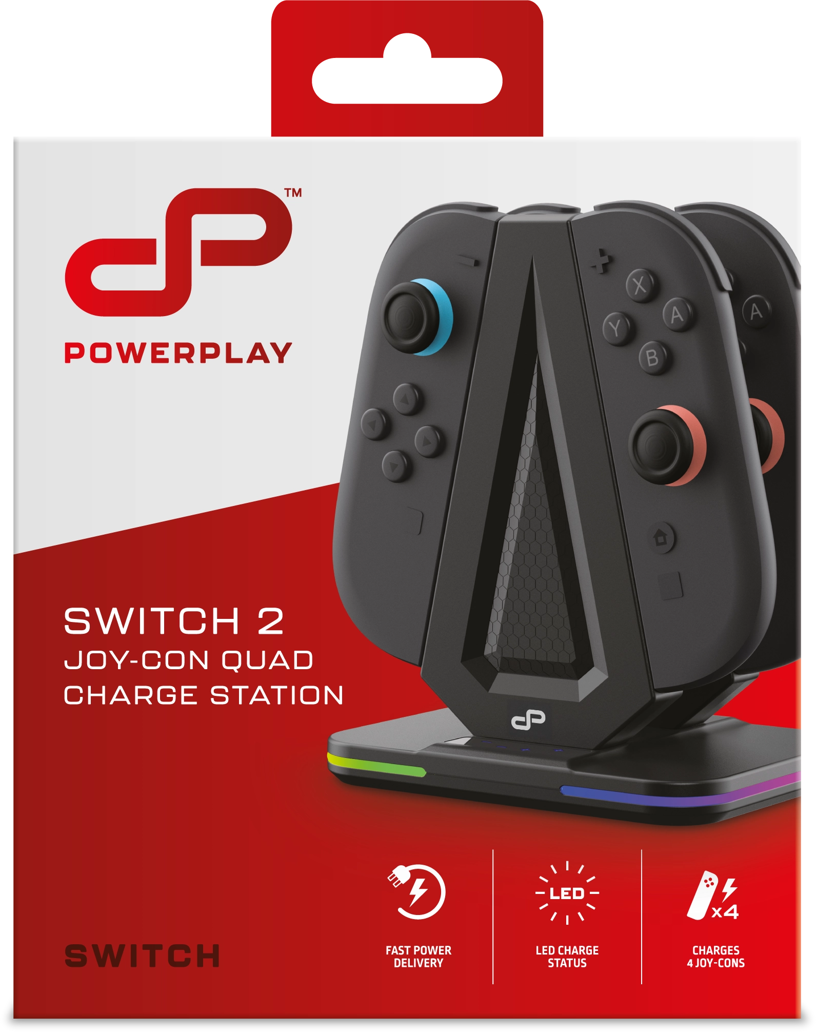 PowerPlay Switch 2 Quad Joy-Con Charger