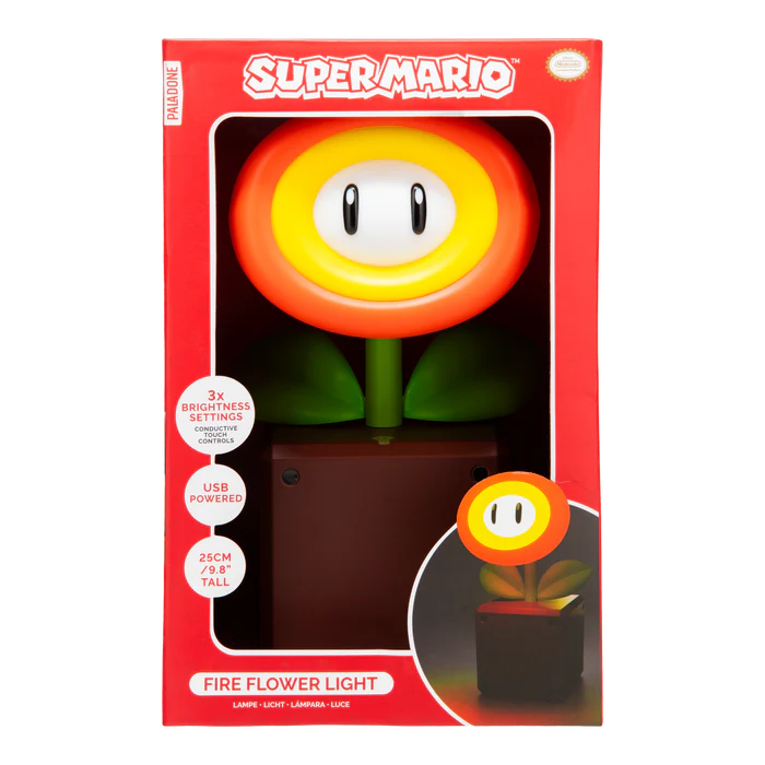 Super Mario Fire Flower Lamp