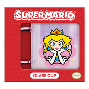 Super Mario Princess Peach Iridescent Glass Mug
