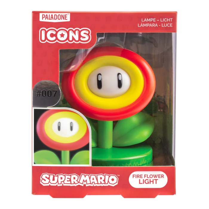 Super Mario Fire Flower Icon Light