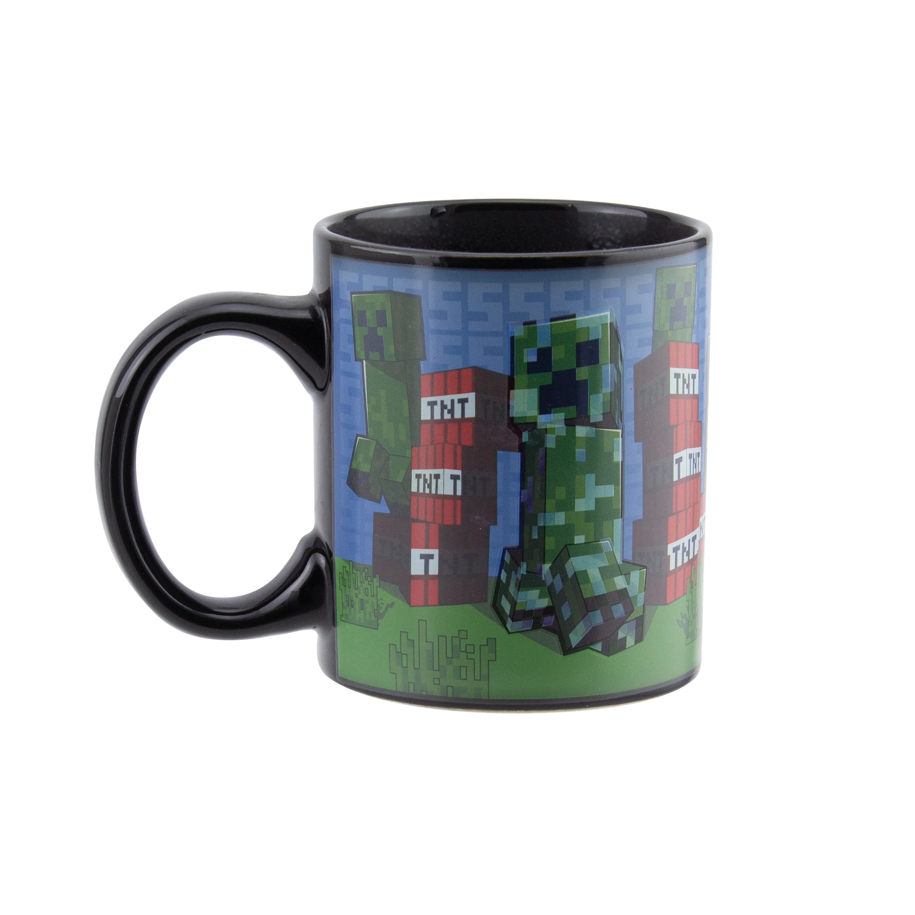 Minecraft Creeper Heat Change Mug