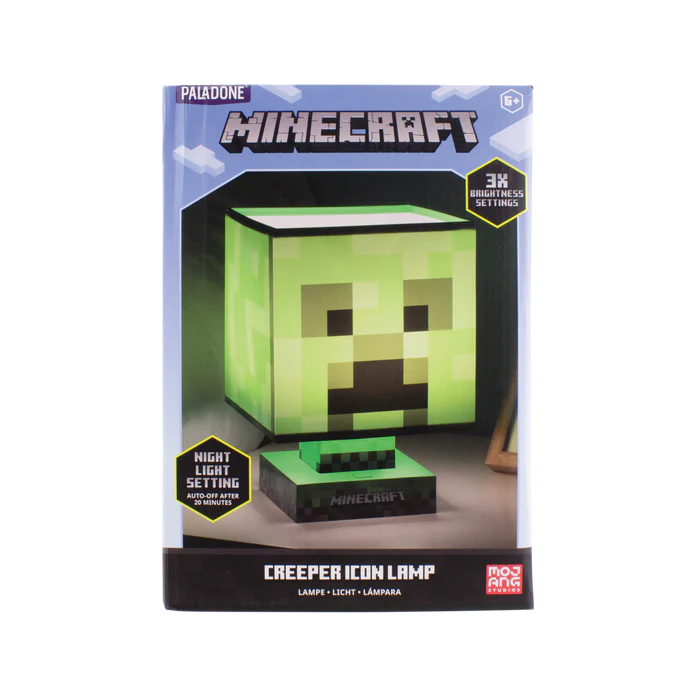 Minecraft Creeper Icon Lamp