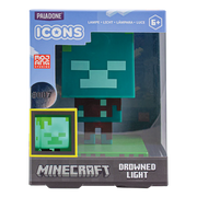 Minecraft Drowned Zombie Icon Light