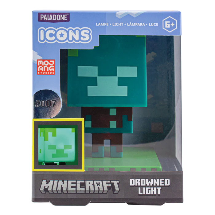 Minecraft Drowned Zombie Icon Light