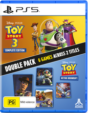Toy Story Retro Roundup + Toy Story 3 Complete Edition Double Pack - PS5
