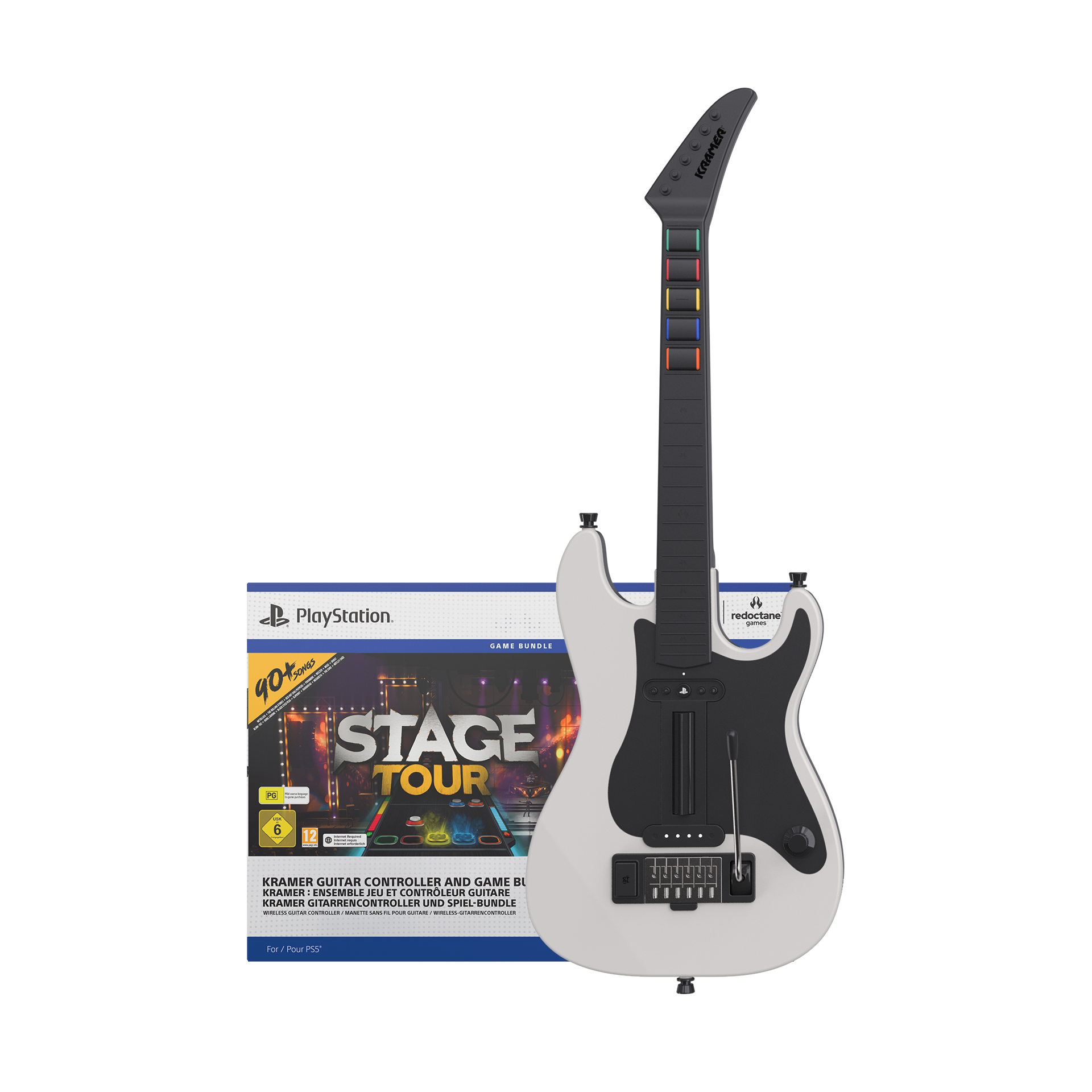 Stage Tour + Kramer Wireless Guitar Controller Bundle - PS5