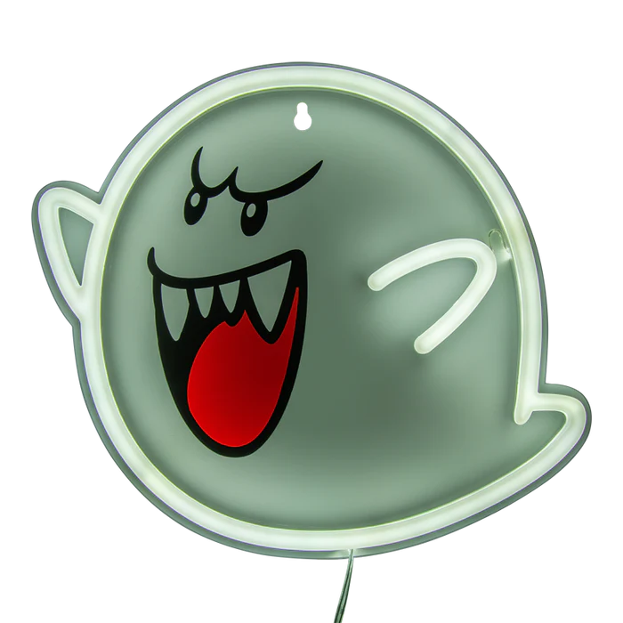 Super Mario Boo Wall Mountable LED Neon Light
