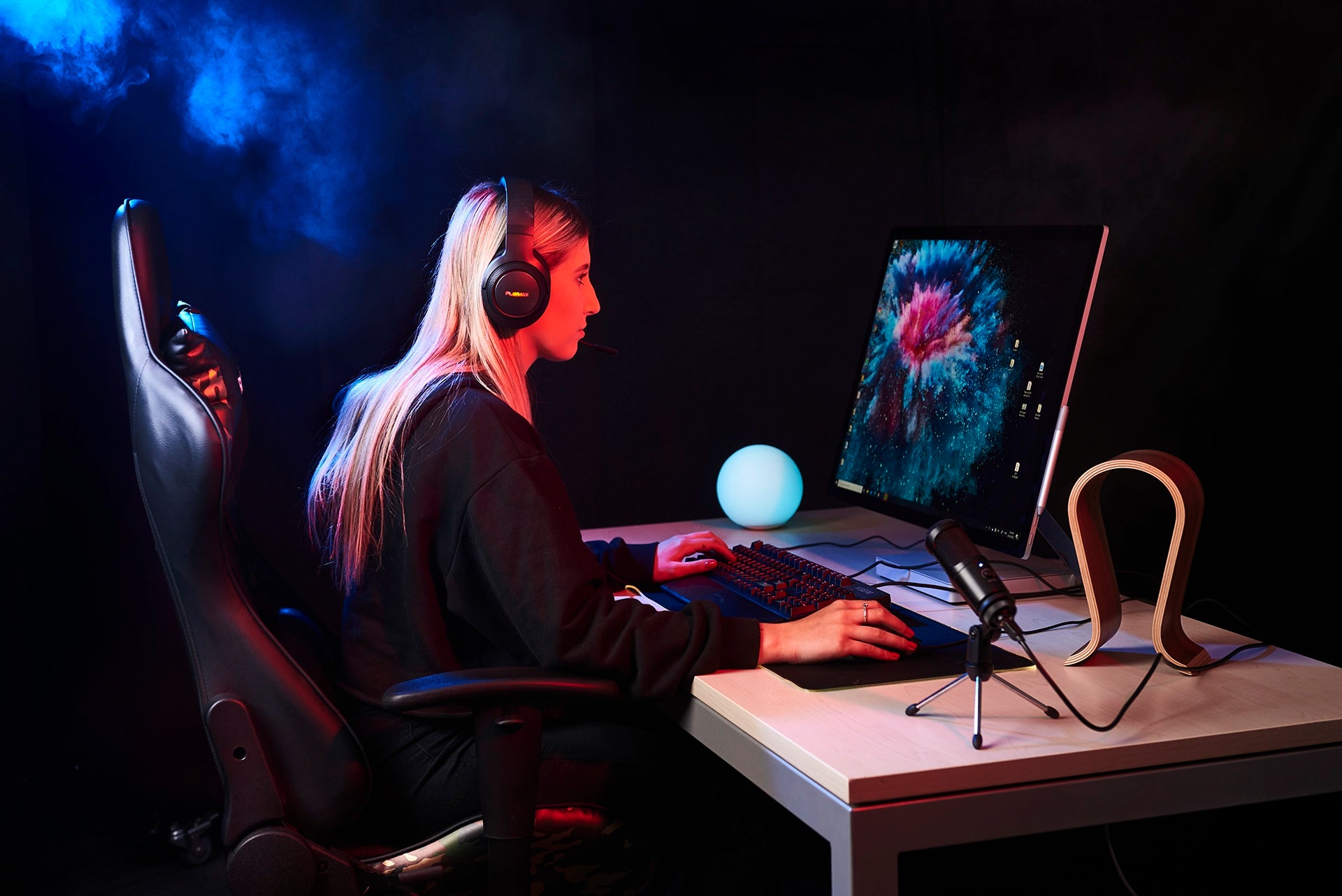 Playmax 7.1 RGB Pro Gaming Headset - PC