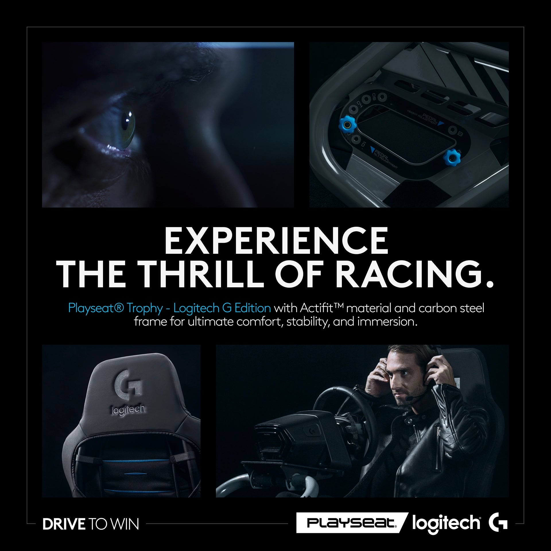 Playseat Trophy - Logitech G Edition