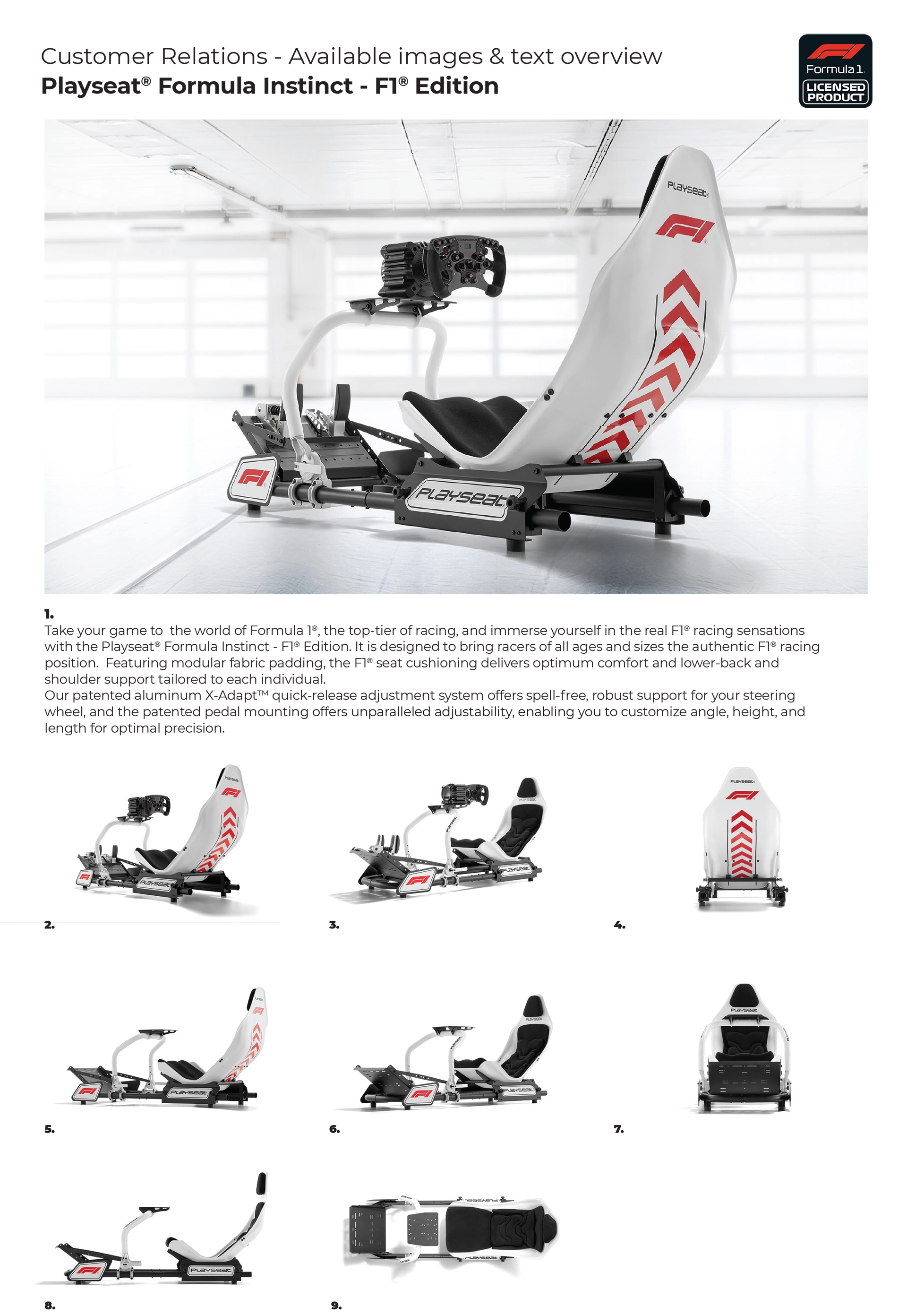 Playseat® Formula Instinct - F1®