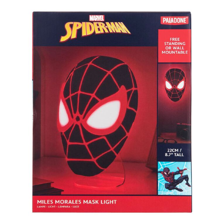 Spider-Man Miles Morales Mask Light