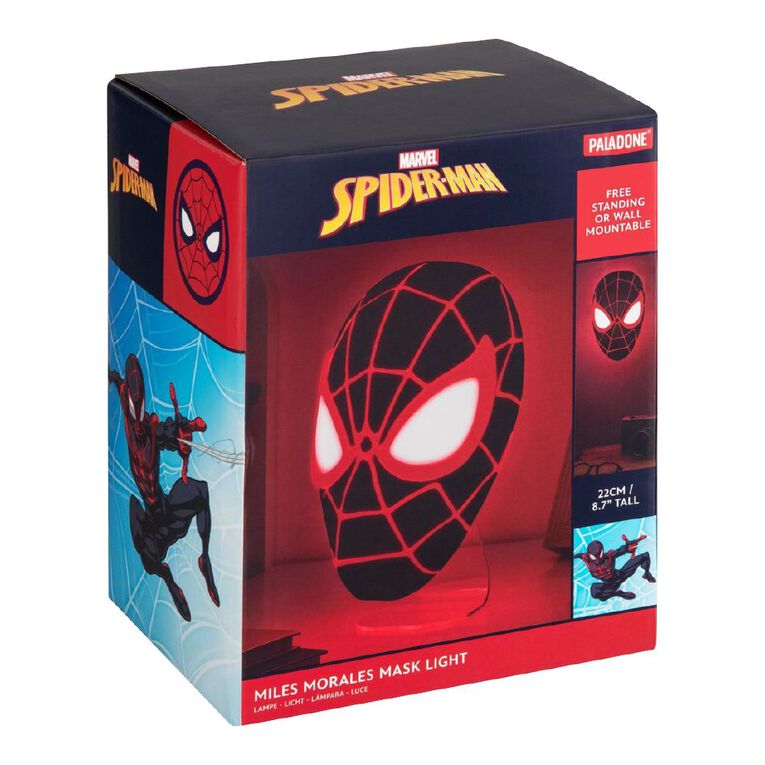Spider-Man Miles Morales Mask Light