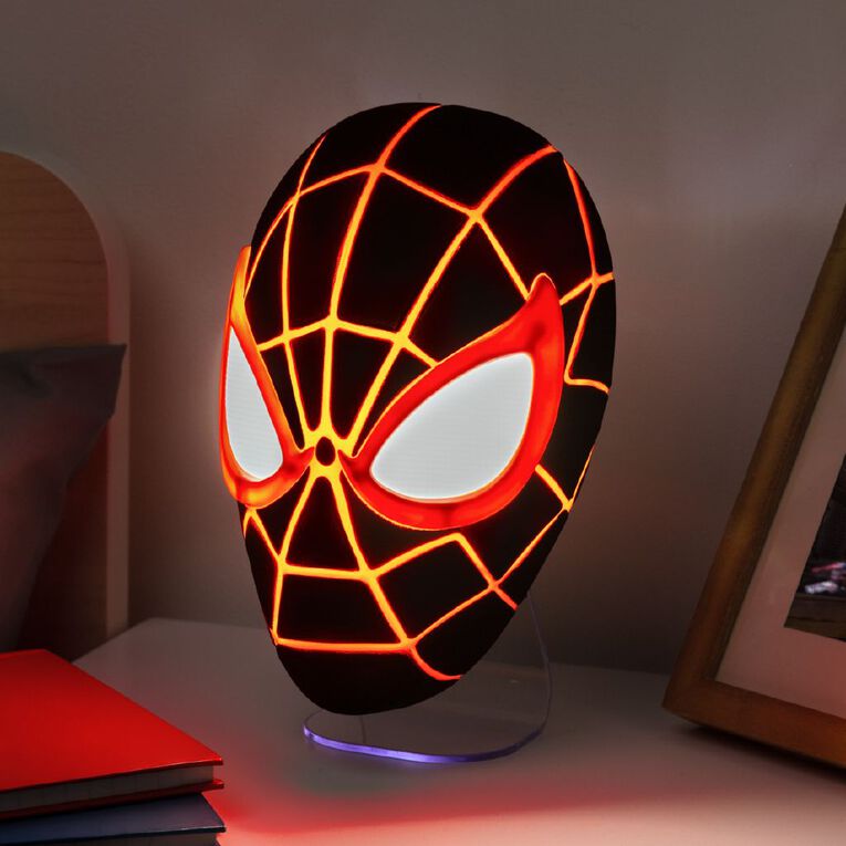 Spider-Man Miles Morales Mask Light