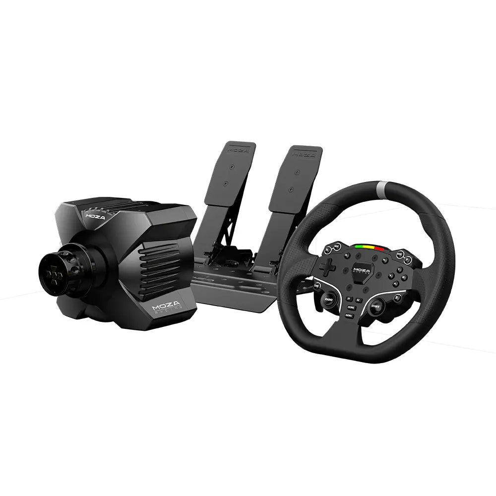 MOZA Racing R3 Racing Wheel & Pedals Bundle For PC