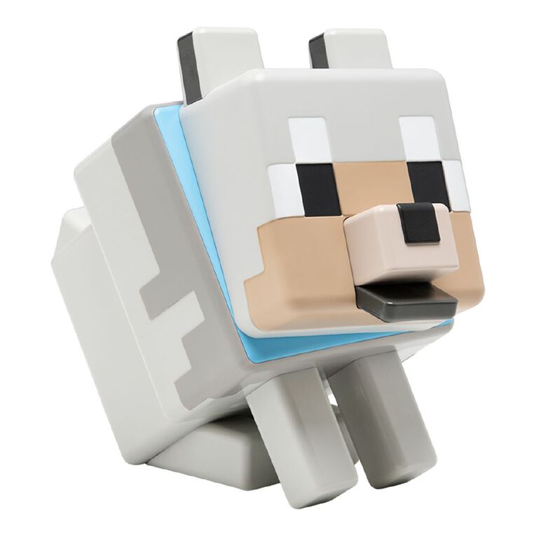 Minecraft Wolf Shaped Money Box