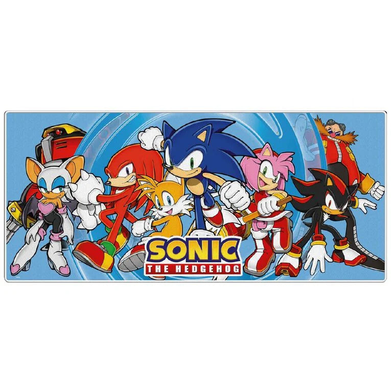 Sonic The Hedgehog Characters XL Gaming Mat