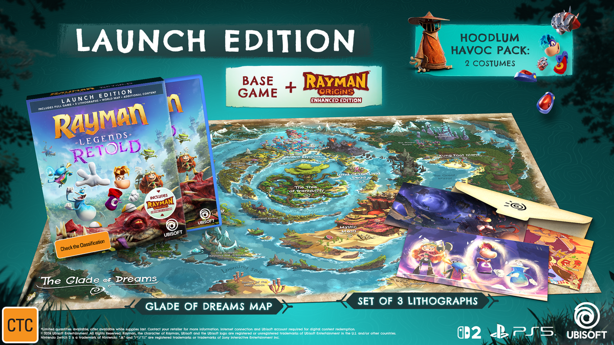 Rayman Legends Retold: Launch Edition - PS5
