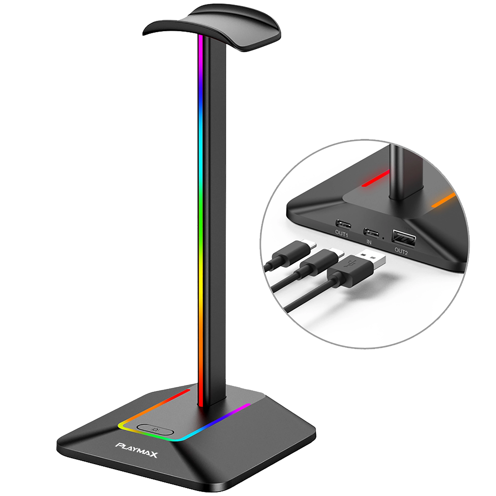 Playmax RGB Headset Stand