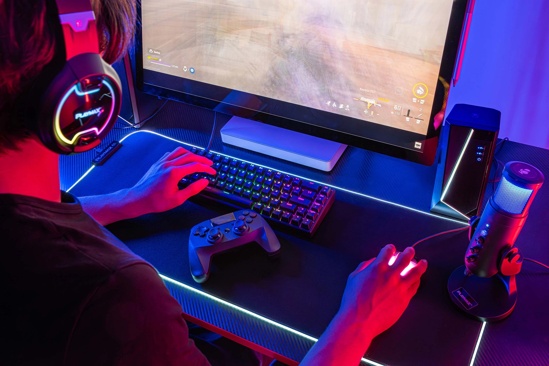Playmax RGB Gaming Speakers