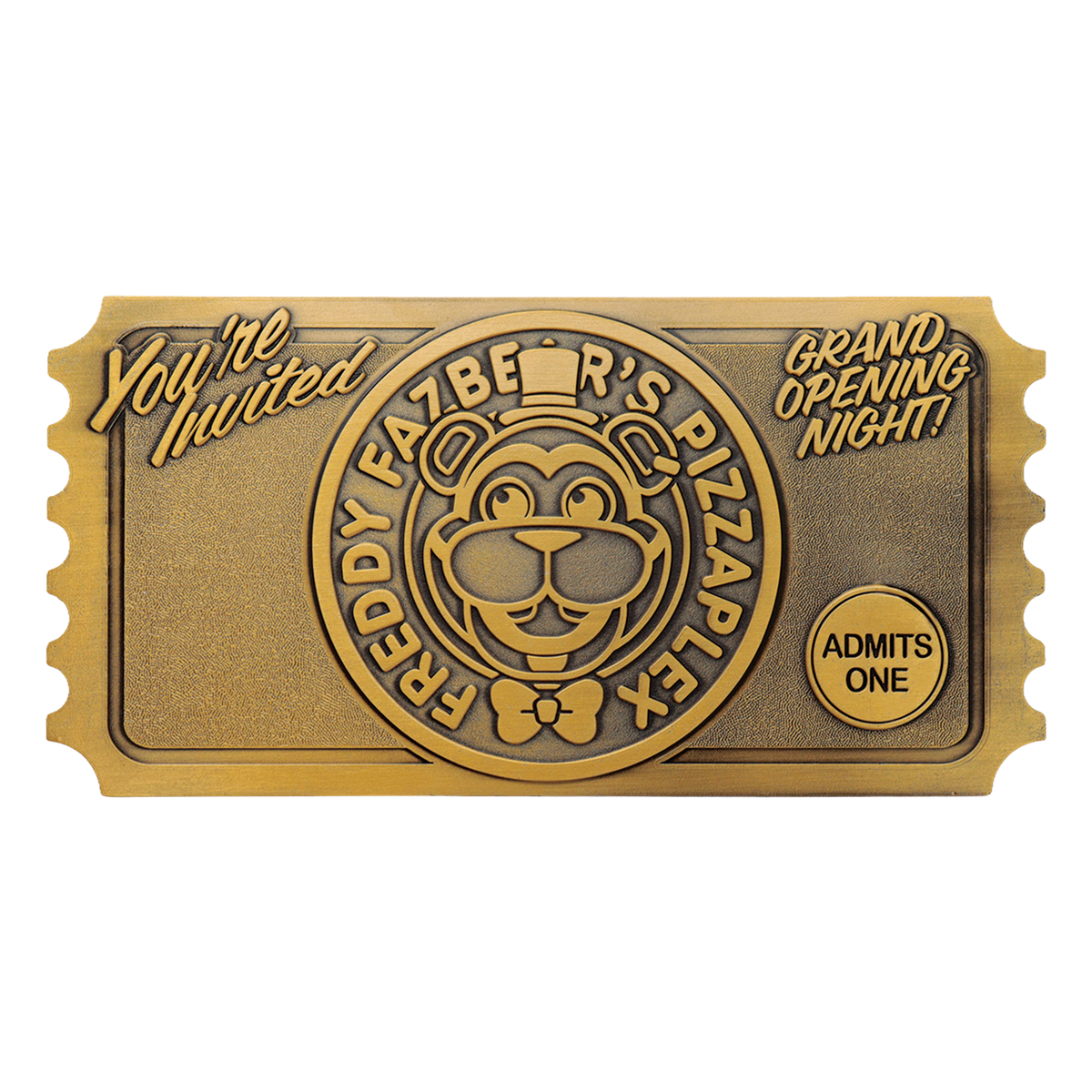 Five Nights at Freddy’s - Limited Edition Pizzaplex Opening Night Ticket