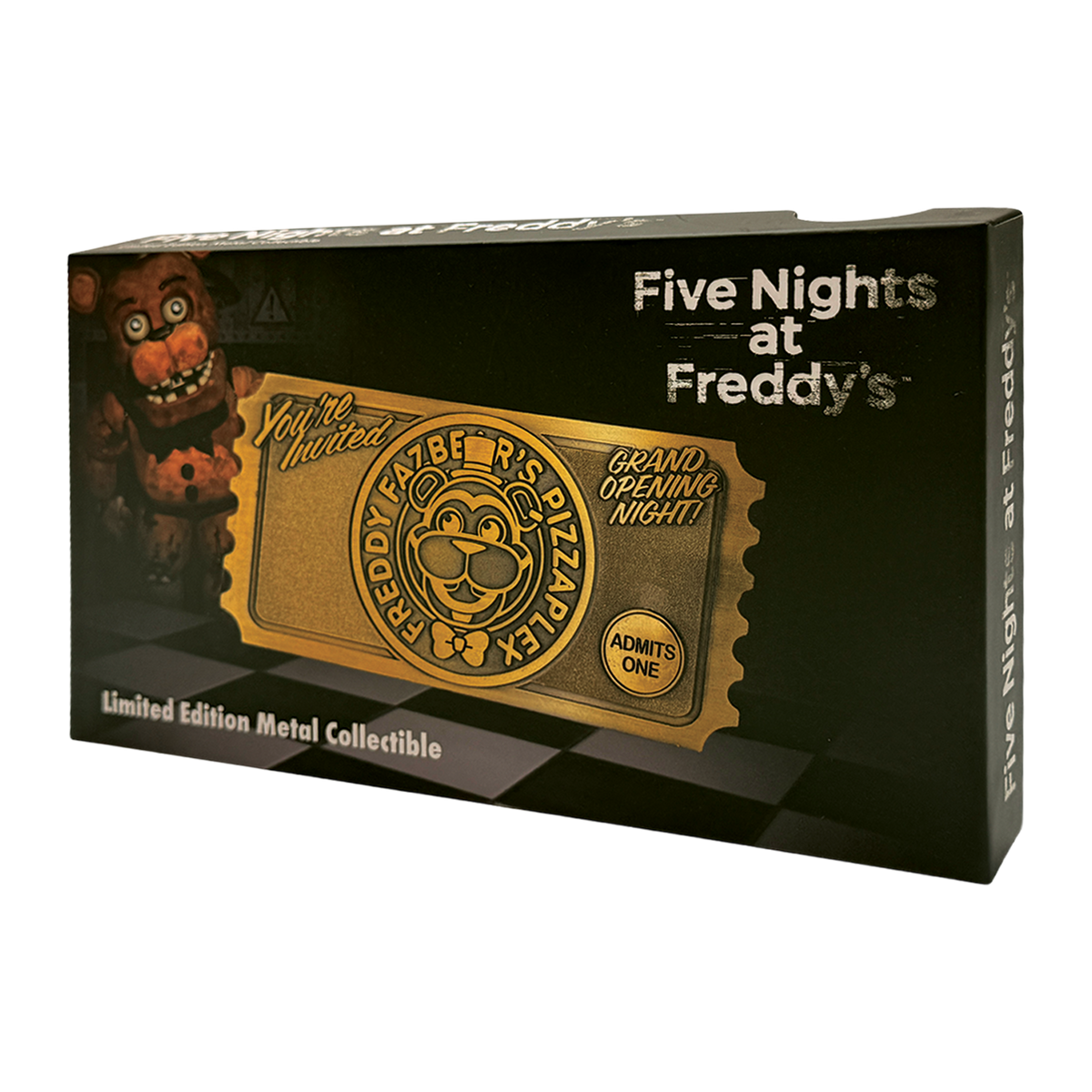Five Nights at Freddy’s - Limited Edition Pizzaplex Opening Night Ticket