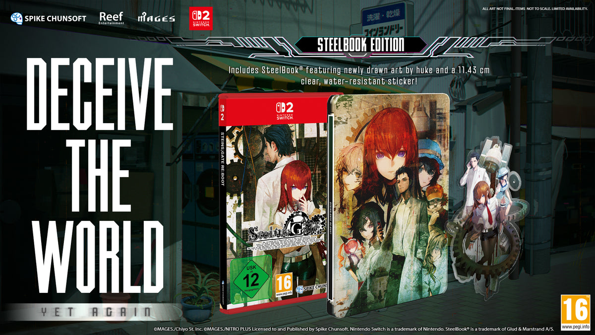 STEINS;GATE RE:BOOT Steelbook Edition - Nintendo Switch 2