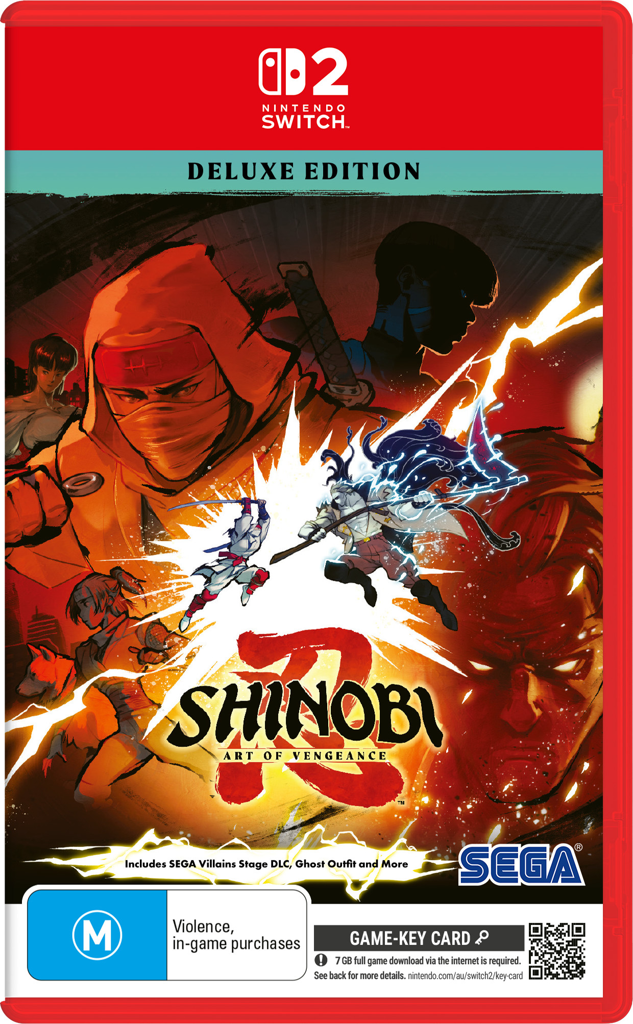 Shinobi Art of Vengeance: Deluxe Edition (GKC) - Nintendo Switch 2