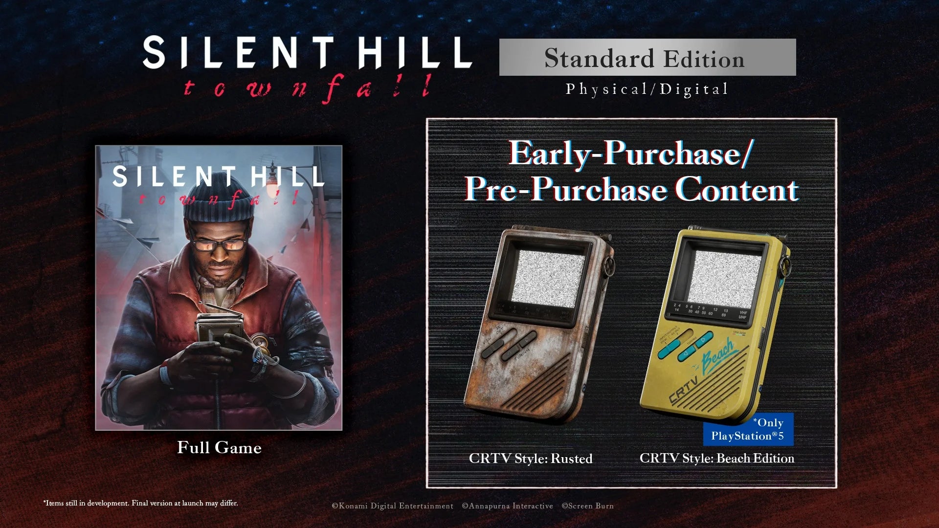 Silent Hill: Townfall - Day One Edition - PS5