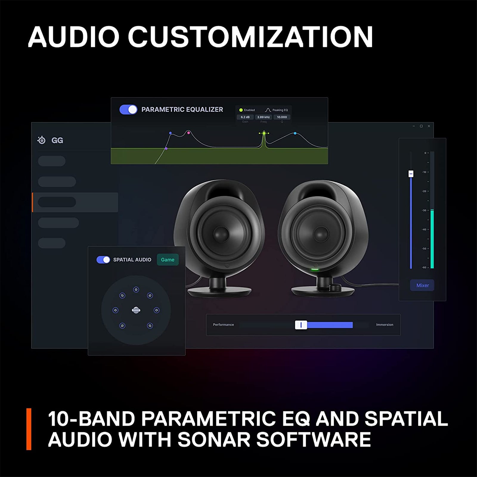SteelSeries Arena 3 Gaming Speakers