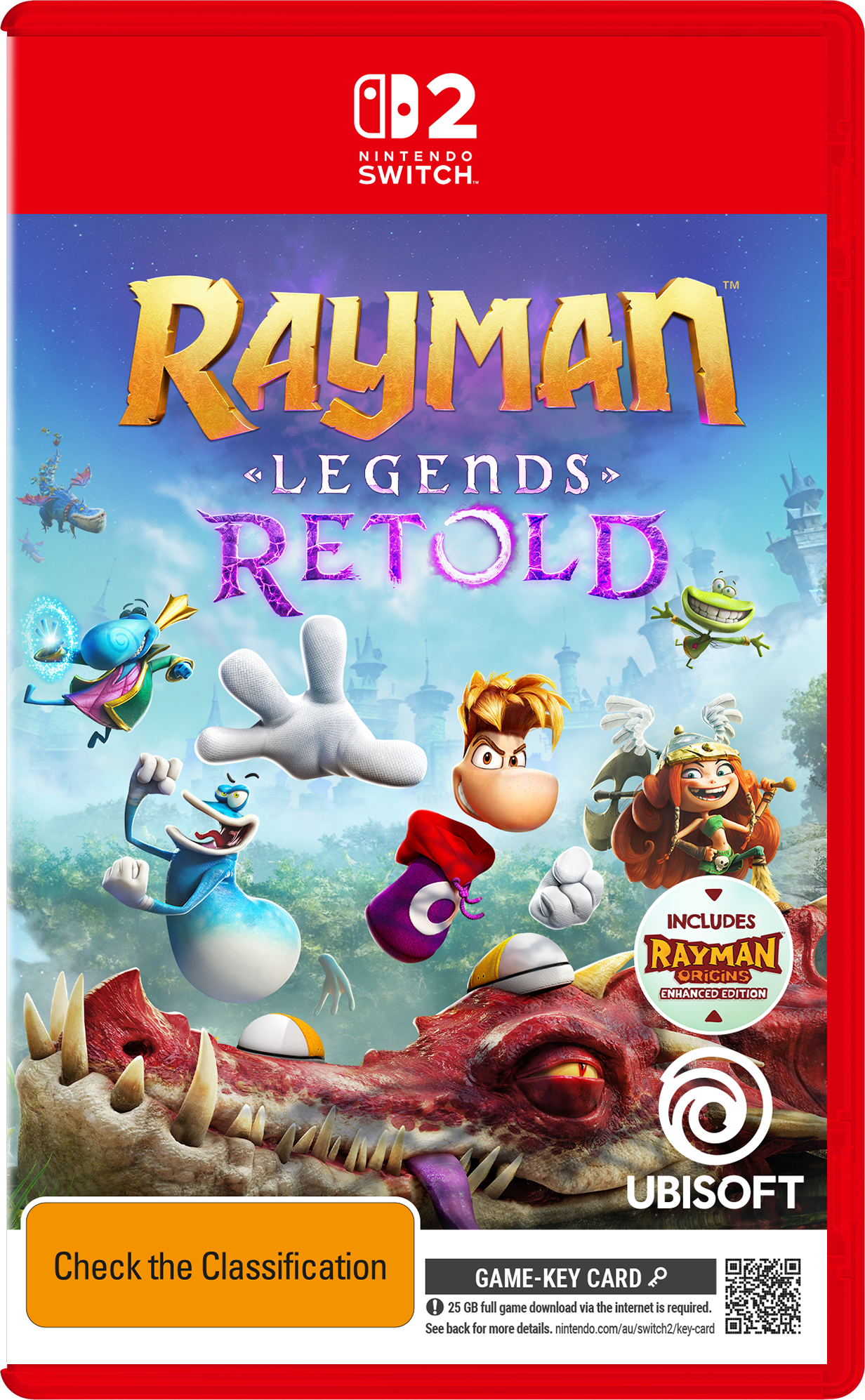 Rayman Legends Retold - Nintendo Switch 2