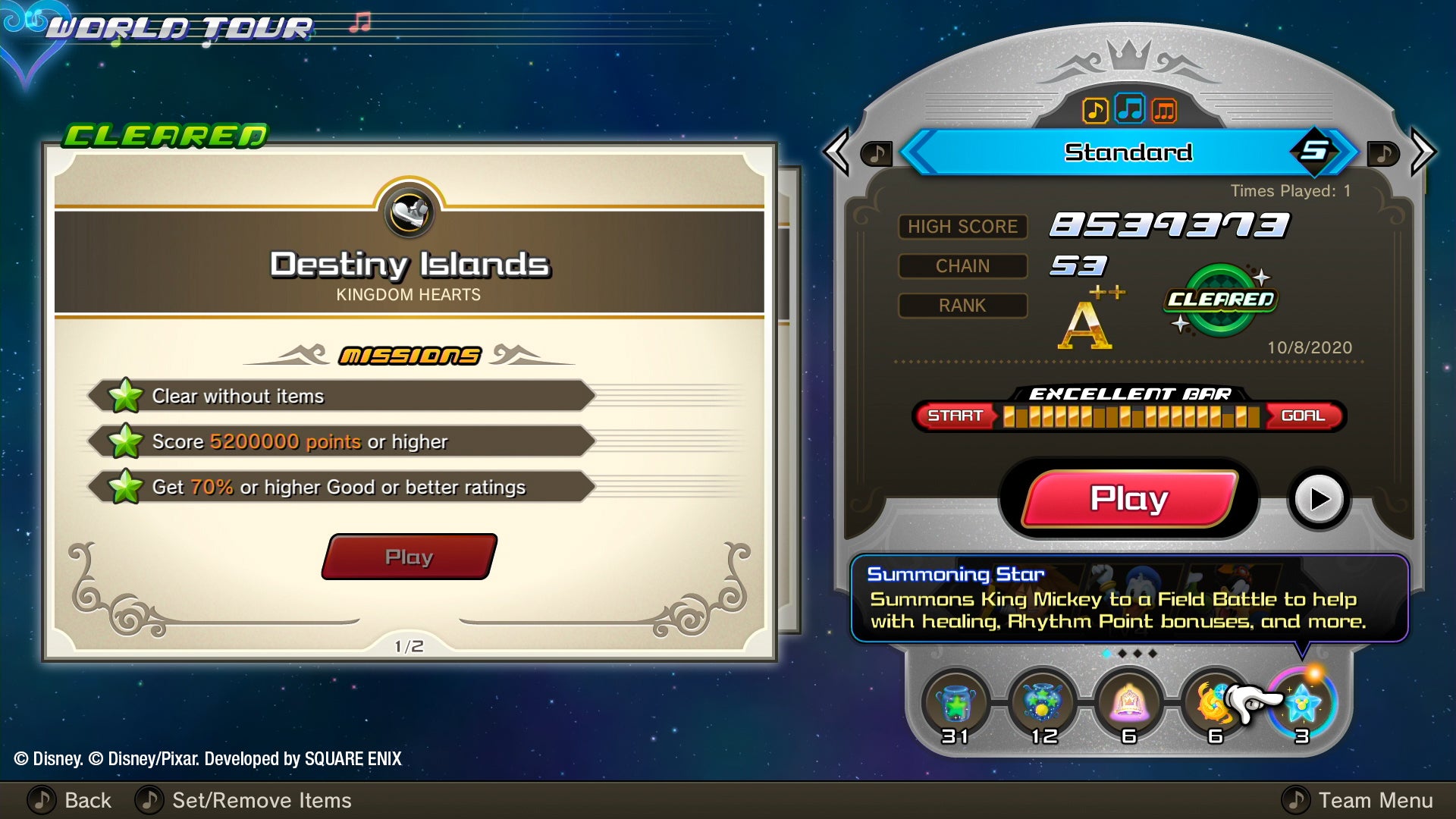 KINGDOM HEARTS Melody of Memory