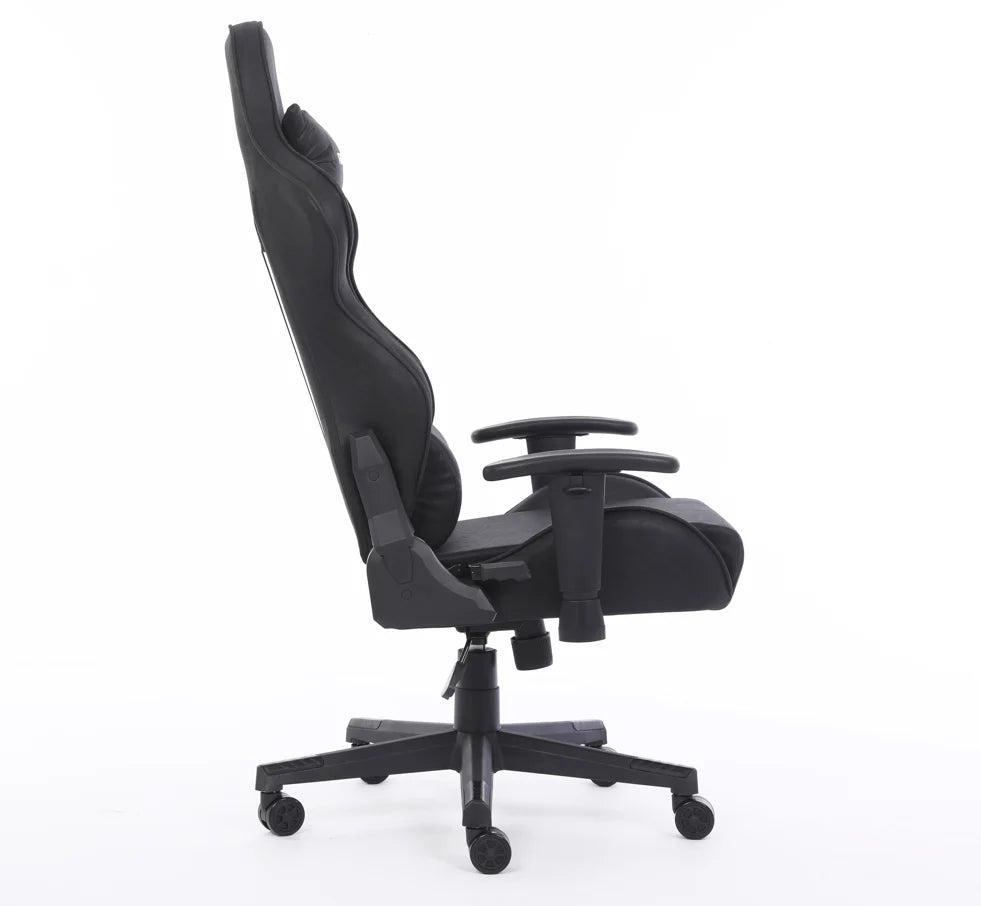 Playmax Fabric Gaming Chair - Black