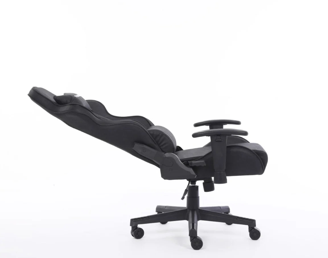 Playmax Fabric Gaming Chair - Black