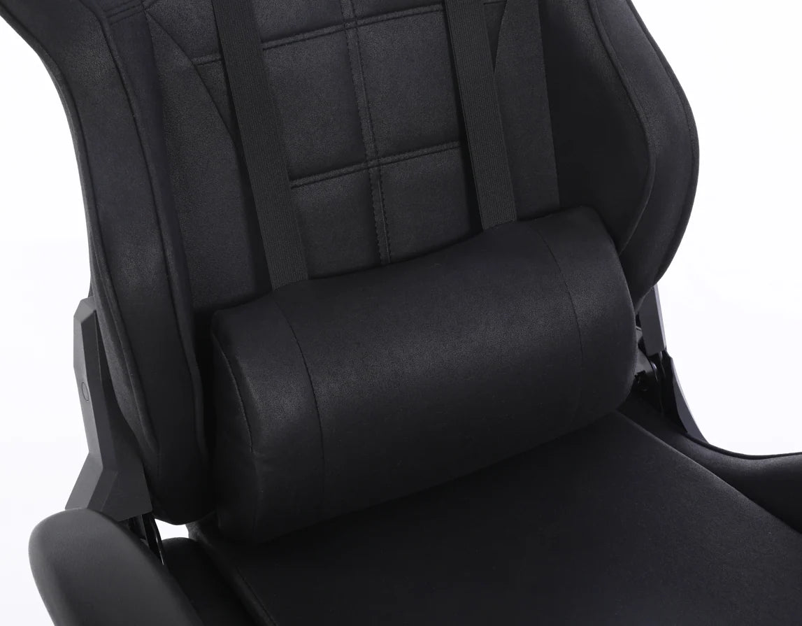 Playmax Fabric Gaming Chair - Black