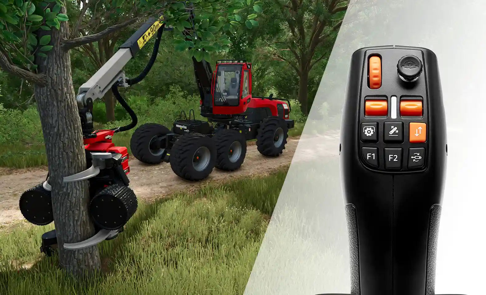 Thrustmaster Farming SimTask FarmStick for PlayStation 5 & PC